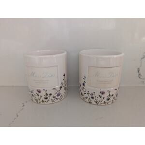 Lot of 2 New Miss Dior Floral Blooming Boudoir Candle Limited Edition 3 Oz 85g/